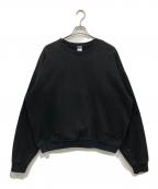 LOS ANGELES APPARELロサンゼルスアパレル）の古着「14ozスウェット」｜ブラック