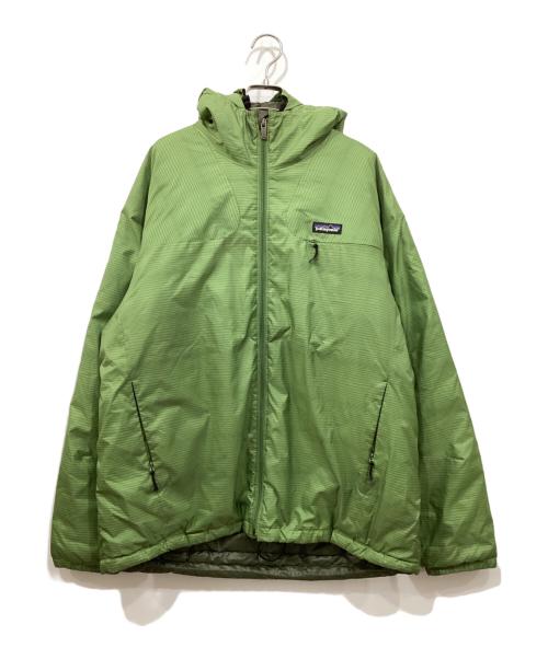 Patagonia（パタゴニア）Patagonia (パタゴニア) マイクロパフフーデッドジャケット グリーン サイズ:Lの古着・服飾アイテム