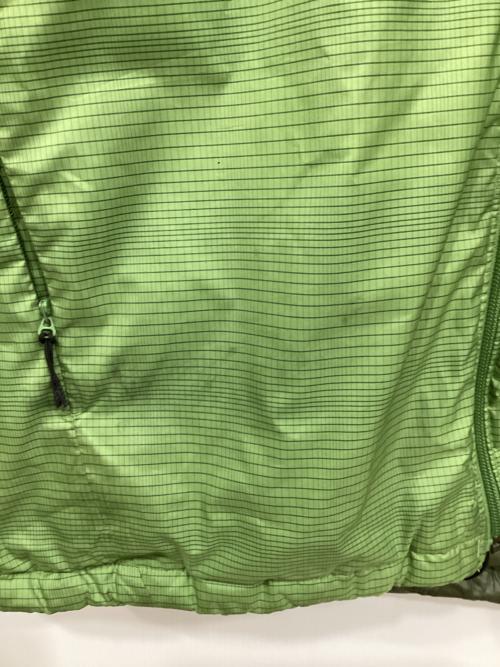 Patagonia（パタゴニア）Patagonia (パタゴニア) マイクロパフフーデッドジャケット グリーン サイズ:Lの古着・服飾アイテム