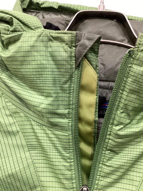 Patagonia（パタゴニア）Patagonia (パタゴニア) マイクロパフフーデッドジャケット グリーン サイズ:Lの古着・服飾アイテム