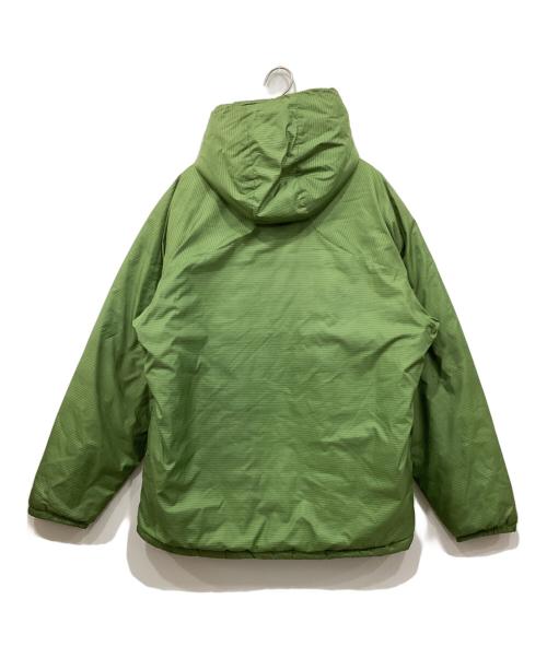 Patagonia（パタゴニア）Patagonia (パタゴニア) マイクロパフフーデッドジャケット グリーン サイズ:Lの古着・服飾アイテム