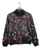 glambグラム）の古着「ジョルノ・ジョバァーナスカジャケット　ジョジョコラボ」｜ブラック