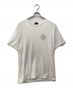 stussyステューシー）の古着「SロゴプリントTEE」｜ホワイト