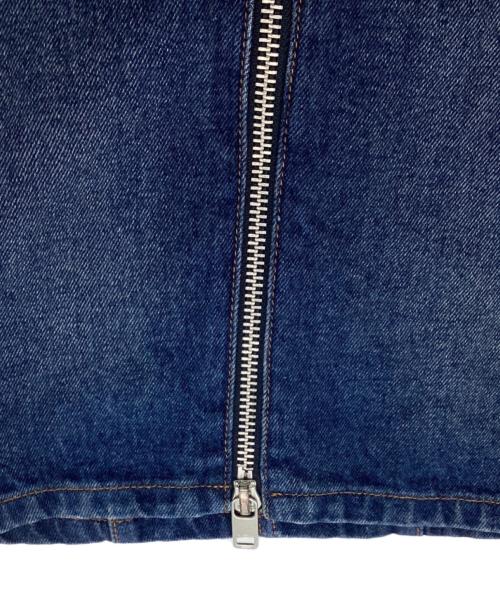 DIESEL（ディーゼル）DIESEL (ディーゼル) ペンシルジップデニムスカート インディゴ サイズ:24(61㎝)の古着・服飾アイテム