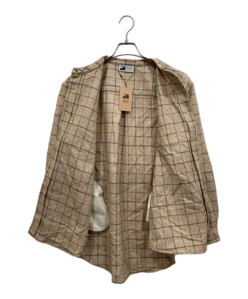 MOUNTAIN DAISY PRODUCTS（マウンテン デイジー プロダクツ）MOUNTAIN DAISY PRODUCTS (マウンテン デイジー プロダクツ) クラシックウールシャツ ベージュ サイズ:02 未使用品の古着・服飾アイテム