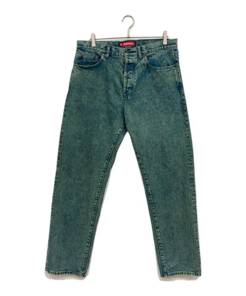 SUPREME（シュプリーム）SUPREME (シュプリーム) Regular Jean Overdyed Green グリーン サイズ:W34の古着・服飾アイテム