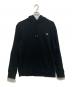 FRED PERRY（フレッドペリー）の古着「TIPPED HOODED SWEATSHIRT」｜ブラック