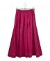 EBURE（エブール）の古着「リネンスカート」｜ショッキングピンク