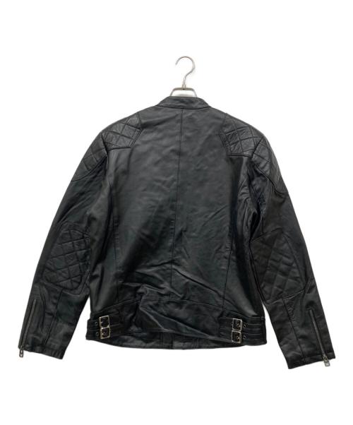 BOLINI（ボリーニ）BOLINI (ボリーニ) レザーライダースジャケット ブラック サイズ:50の古着・服飾アイテム