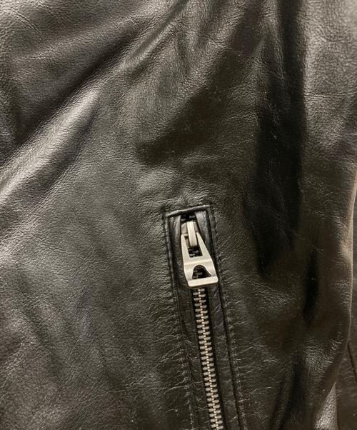 BOLINI（ボリーニ）BOLINI (ボリーニ) レザーライダースジャケット ブラック サイズ:50の古着・服飾アイテム