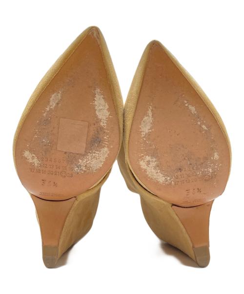 Martin Margiela22（マルタン・マルジェラ22）Martin Margiela22 (マルタン・マルジェラ22) スウェードショートブーツ ベージュ サイズ:36 1/2の古着・服飾アイテム