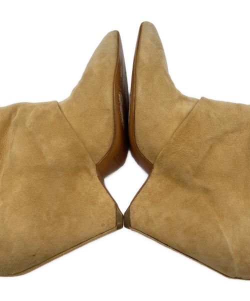 Martin Margiela22（マルタン・マルジェラ22）Martin Margiela22 (マルタン・マルジェラ22) スウェードショートブーツ ベージュ サイズ:36 1/2の古着・服飾アイテム