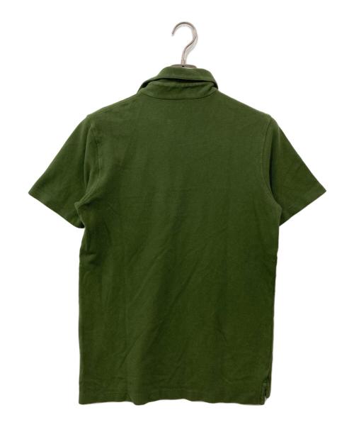 Cruciani（クルチアーニ）Cruciani (クルチアーニ) 鹿の子ポロシャツ オリーブ サイズ:48の古着・服飾アイテム