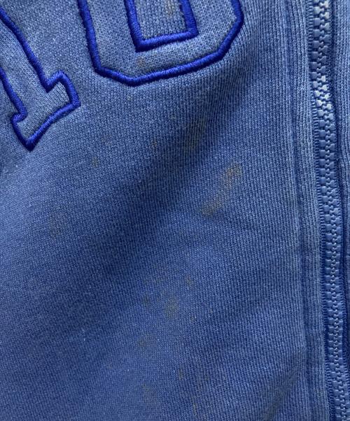 stussy（ステューシー）stussy (ステューシー) ジップパーカー ブルー サイズ:Mの古着・服飾アイテム