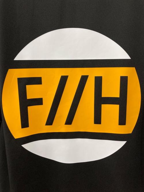 F//H（エフエイチ）F//H (エフエイチ) ジップパーカー ブラック サイズ:XLの古着・服飾アイテム