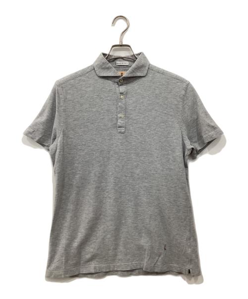 GUY ROVER（ギローバー）GUY ROVER (ギローバー) カッタウェイ カノコ ポロシャツ グレー サイズ:Lの古着・服飾アイテム