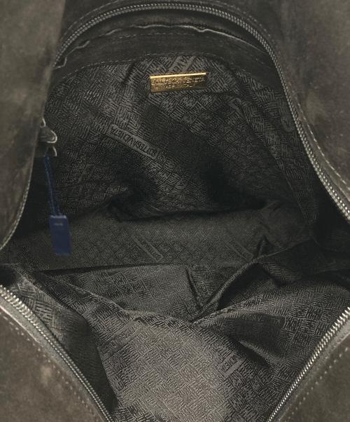 BOTTEGA VENETA（ボッテガベネタ）BOTTEGA VENETA (ボッテガベネタ) スウェードトートバッグ ブラックの古着・服飾アイテム