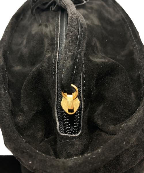 BOTTEGA VENETA（ボッテガベネタ）BOTTEGA VENETA (ボッテガベネタ) スウェードトートバッグ ブラックの古着・服飾アイテム