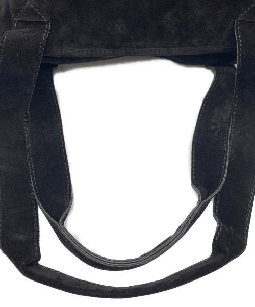 BOTTEGA VENETA（ボッテガベネタ）BOTTEGA VENETA (ボッテガベネタ) スウェードトートバッグ ブラックの古着・服飾アイテム