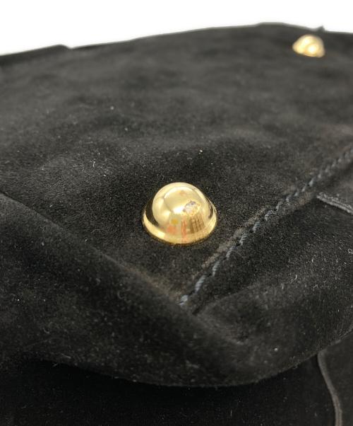 BOTTEGA VENETA（ボッテガベネタ）BOTTEGA VENETA (ボッテガベネタ) スウェードトートバッグ ブラックの古着・服飾アイテム