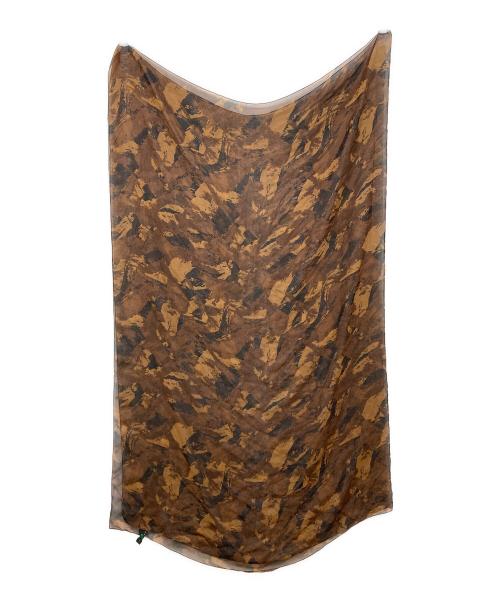 BOTTEGA VENETA（ボッテガベネタ）BOTTEGA VENETA (ボッテガベネタ) 総柄スカーフ ブラウンの古着・服飾アイテム