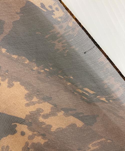 BOTTEGA VENETA（ボッテガベネタ）BOTTEGA VENETA (ボッテガベネタ) 総柄スカーフ ブラウンの古着・服飾アイテム