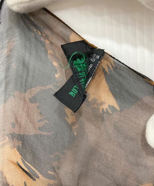 BOTTEGA VENETA（ボッテガベネタ）BOTTEGA VENETA (ボッテガベネタ) 総柄スカーフ ブラウンの古着・服飾アイテム