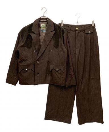 【完売品】 ballsy brothers スラックス ストライプ グレー M 3106000026600139_01_7591w.jpeg