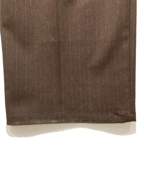 Ballsy.Brothers（ボールジーブラザーズ）Ballsy.Brothers (ボールジーブラザーズ) ウエスタンストライプパンツ ブラウン サイズ:Lの古着・服飾アイテム