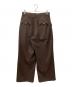 Ballsy.Brothers (ボールジーブラザーズ) ウエスタンストライプパンツ ブラウン サイズ:L：8000円
