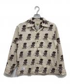 Schottショット）の古着「ヘンプヴィスコース ナンバーワン シャツ」｜アイボリー