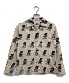 Schott（ショット）の古着「ヘンプヴィスコース ナンバーワン シャツ」｜アイボリー