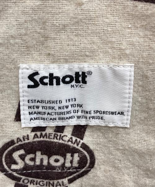 Schott（ショット）Schott (ショット) ヘンプヴィスコース ナンバーワン シャツ アイボリー サイズ:Sの古着・服飾アイテム