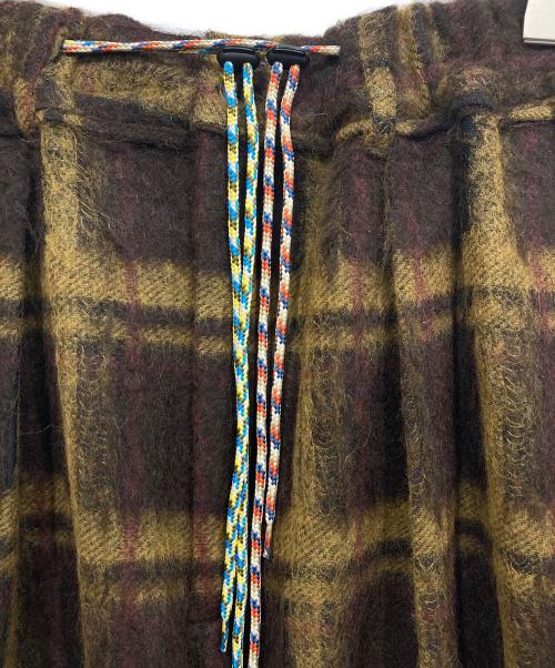 sillage（シアージ）sillage (シアージ) シャギーサーキュラーパンツ ブラウン サイズ:Freeの古着・服飾アイテム