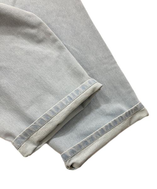 Student Apathy（スチューデント・アパシー）Student Apathy (スチューデント・アパシー) ダブルウエストバギーデニムパンツ　Double Waist Baggy Denim インディゴ サイズ:Lの古着・服飾アイテム