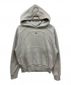 BLESS Uブレスユー）の古着「ウェーブラインフーディー」｜グレー