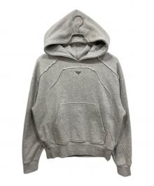 BLESS U（ブレスユー）の古着「ウェーブラインフーディー」｜グレー