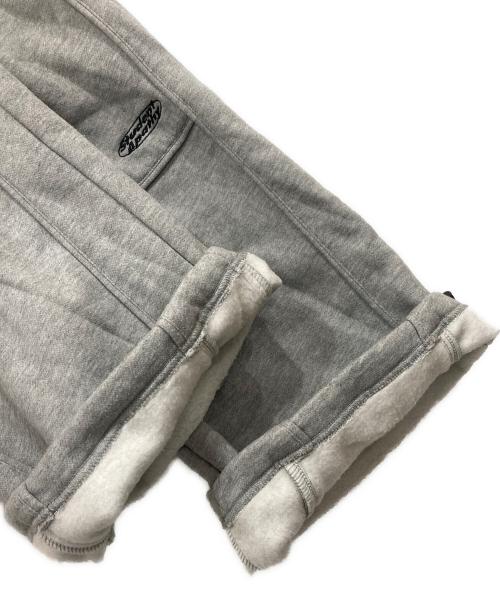 Student Apathy（スチューデント・アパシー）Student Apathy (スチューデント・アパシー) パイピングワイドスウェットパンツ グレー サイズ:Mの古着・服飾アイテム