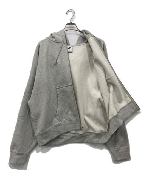 NIKE（ナイキ）NIKE (ナイキ) stussy (ステューシー) パーカー グレー サイズ:XLの古着・服飾アイテム