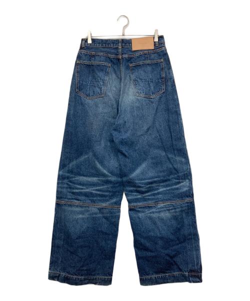 SUBLATIONS（サブレーションズ）SUBLATIONS (サブレーションズ) ワイド シーム デニム バギー パンツ　S131429 インディゴ サイズ:1の古着・服飾アイテム
