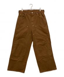 Dickies×FutureArchive（ディッキーズ×フューチャーアーカイブ）の古着「ダブルニーパンツ」｜ブラウン