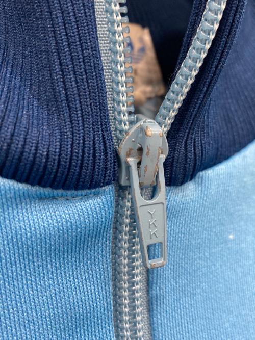 adidas（アディダス）adidas (アディダス) トラックジャケット ブルー サイズ:3号の古着・服飾アイテム