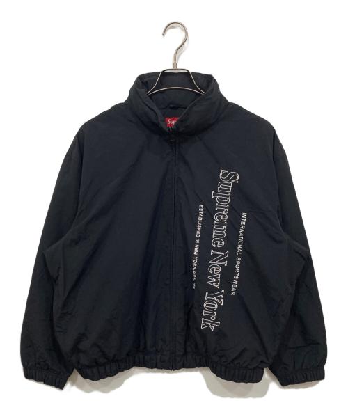 SUPREME（シュプリーム）Supreme (シュプリーム) side logo track jacket ブラック サイズ:Sの古着・服飾アイテム