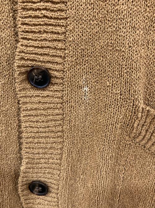 AURALEE（オーラリー）AURALEE (オーラリー) CORKSCREW YARN KNIT CARDIGAN A8SC01KK ブラウン サイズ:3の古着・服飾アイテム