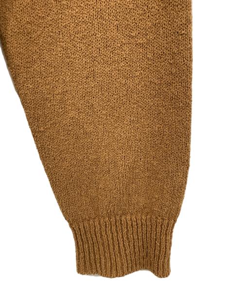 AURALEE（オーラリー）AURALEE (オーラリー) CORKSCREW YARN KNIT CARDIGAN A8SC01KK ブラウン サイズ:3の古着・服飾アイテム