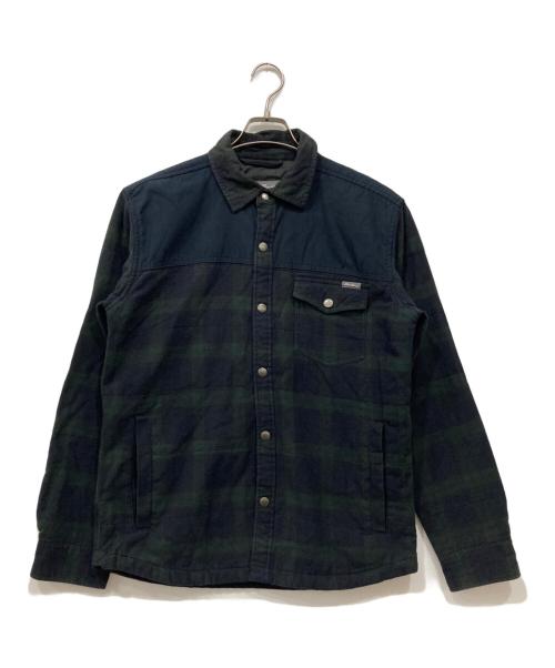 Eddie Bauer（エディーバウアー）Eddie Bauer (エディーバウアー) シャツジャケット ネイビー サイズ:Sの古着・服飾アイテム