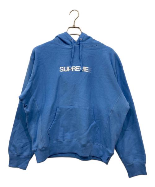 SUPREME（シュプリーム）SUPREME (シュプリーム) Motion Logo Hooded Sweatshirt ブルー サイズ:Sの古着・服飾アイテム
