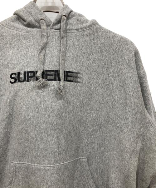 SUPREME（シュプリーム）SUPREME (シュプリーム) Motion Logo Hooded Sweatshirt グレー サイズ:Sの古着・服飾アイテム