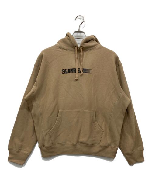SUPREME（シュプリーム）SUPREME (シュプリーム) Motion Logo Hooded Sweatshirt ベージュ サイズ:Sの古着・服飾アイテム