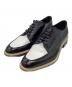 LANVIN（ランバン）の古着「バイカラーローファー」｜ブラック×ホワイト